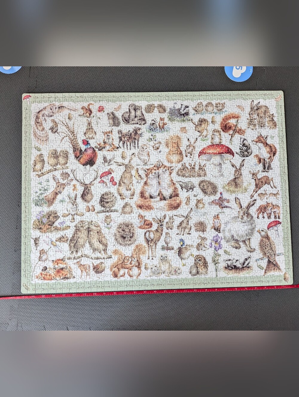 'The Country Set' country animal Jigsaw Puzzle